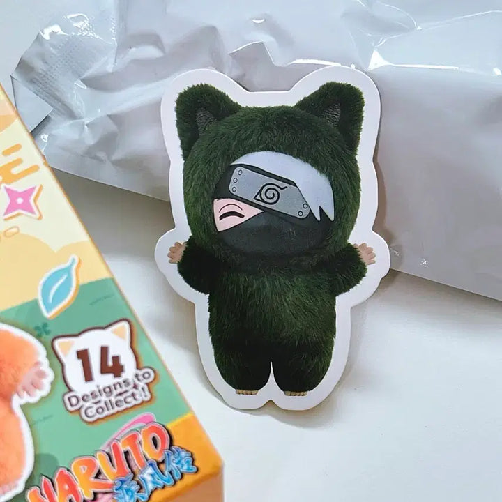 [BUNJANG] Naruto EAKI Kitten Land Mini Nabubu Plush - Hatake Kakashi / 나루토 EAKI 키튼랜드 미니 나부부 인형 - 하타케 카카시