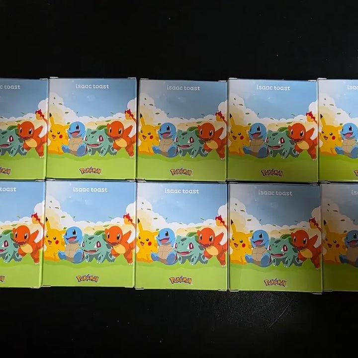 [BUNJANG] Isaac Toast Pokemon Badge 10-Piece Full Set / 이삭토스트 포켓몬 뱃지 10종 풀세트