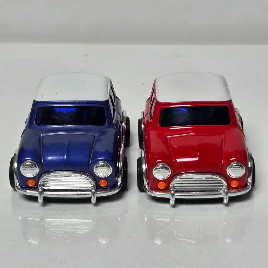 [BUNJANG] Friction Rubber Tire Mini Car Set (2-Unit) / 일본 미니 2대세트 양철 프릭션 고무타이어 미니카 세트  인테리어소품