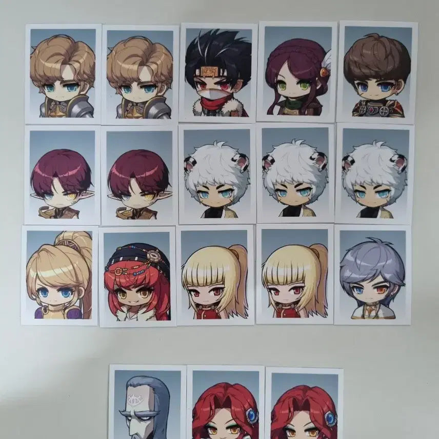 [BUNJANG] MapleStory Proof Photo Gacha Set / 메이플스토리 팝업 증명사진 가챠 팝니다