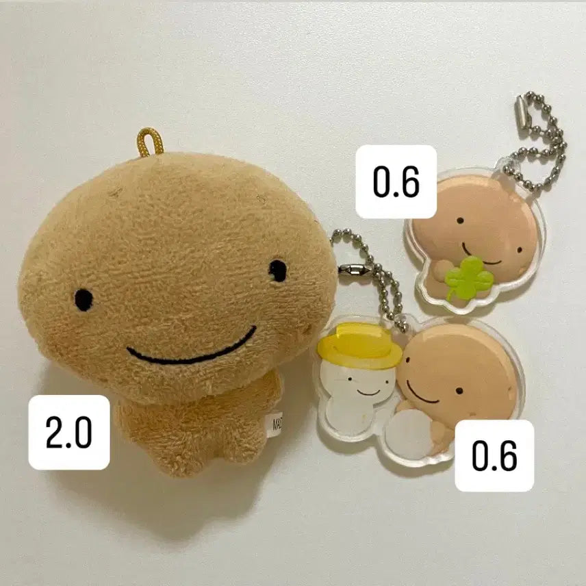 [BUNJANG] BOYNEXTDOOR Unhak "Ung-Gam-ja" Keyring / 보이넥스트도어 보넥도 BOYNEXTDOOR 운학 비공굿 인형 운감자 키링 선착 키링