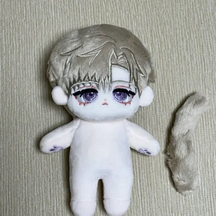 [BUNJANG] 10cm Unspecified Origin Cotton Doll Rabiyan (Ear Accessory Missing) / 무속성 솜인형 10cm 라비얀 단순개봉