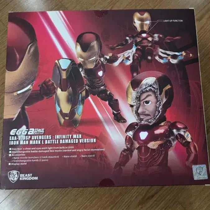 [BUNJANG] Egg Attack Iron Man Mark 50 Damage Version &amp; Infinity War Thor Bundle Set / 비스트킹덤 에그어텍 아이언맨 마크50 데미지버전, 인피니티워 토르 일괄 판매합니다.