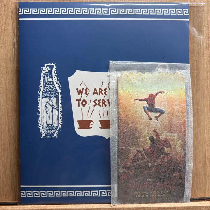 [BUNJANG] Spider-Man Original Ticket B + Letter Bundle Set (Sealed) / *미개봉* 스파이더맨 오리지널 티켓B + 편지 일괄