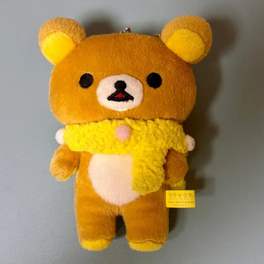 [BUNJANG] Rilakkuma 2014 Classic Muffled Keyring / (고전) 2014년 리락쿠마 머플러 키링