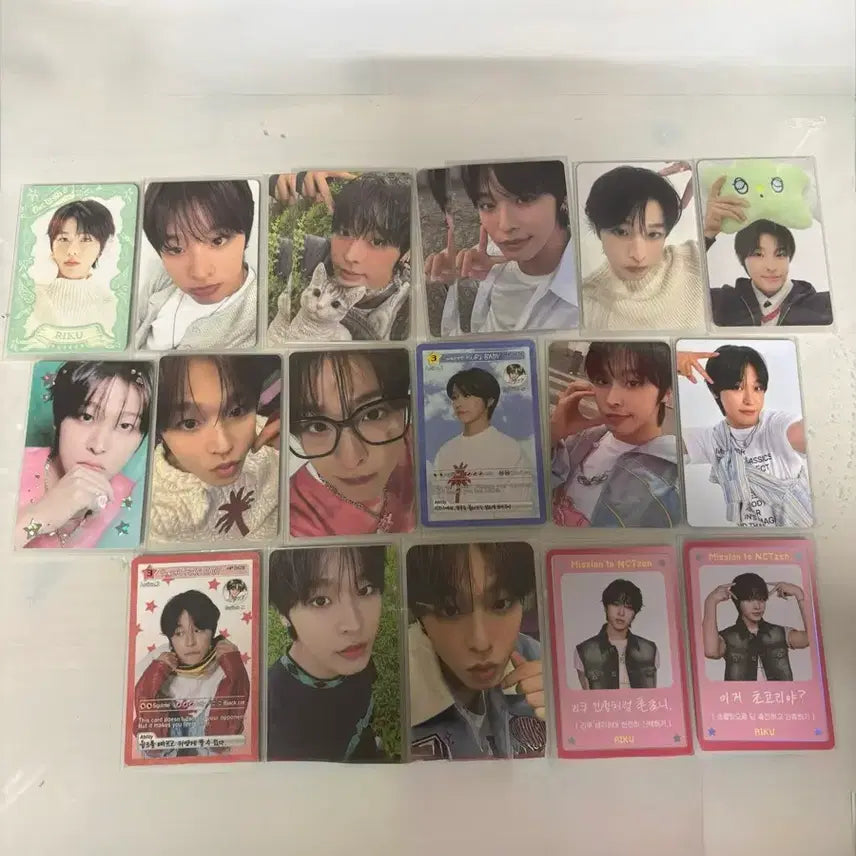 [BUNJANG] NCT WISH Riku Bundle Set Photocard / 엔시티위시 리쿠 포토카드 일괄