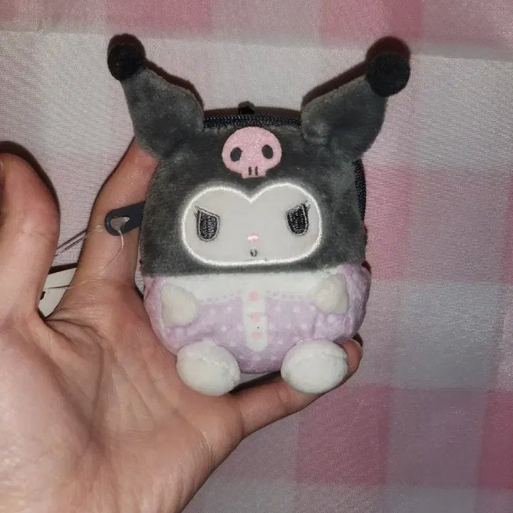 [BUNJANG] Sanrio Kuromi Mini Pouch Plush Doll / 베이비 쿠로미 미니 파우치 인형 (산리오 정품)