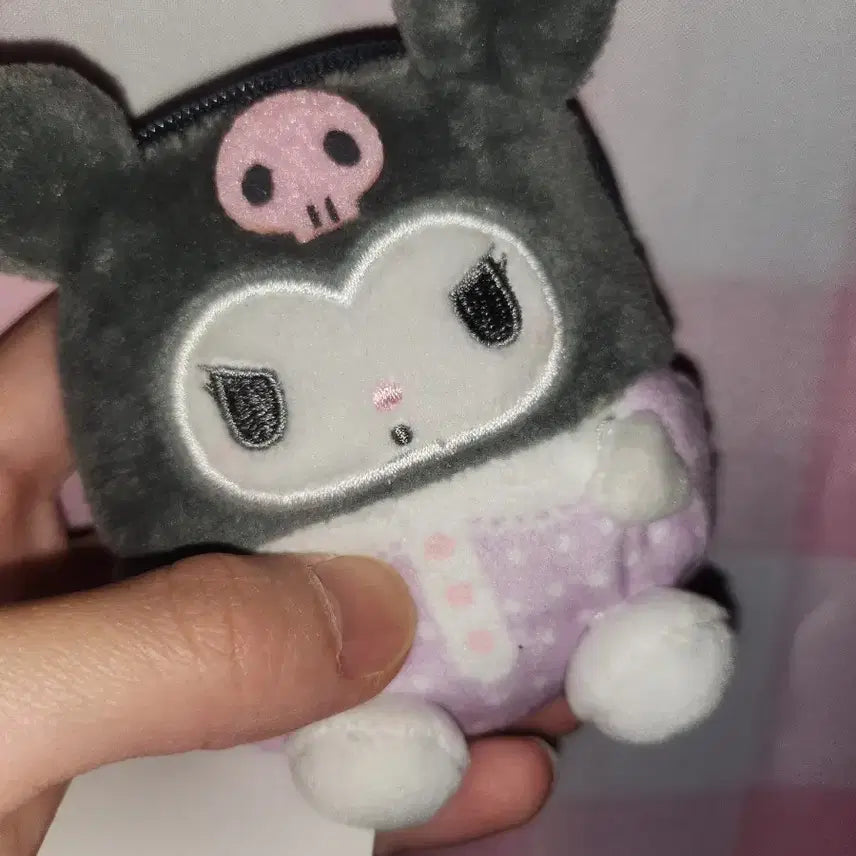 [BUNJANG] Sanrio Kuromi Mini Pouch Plush Doll / 베이비 쿠로미 미니 파우치 인형 (산리오 정품)