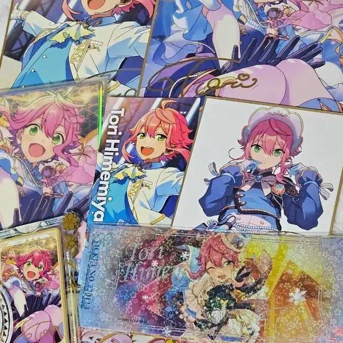 [BUNJANG] Ensemble Stars Himemiya Tori Fine Acrylic Ticket Bundle / 앙스타 히메미야 토리 피네 색지 아크릴 티켓 일괄