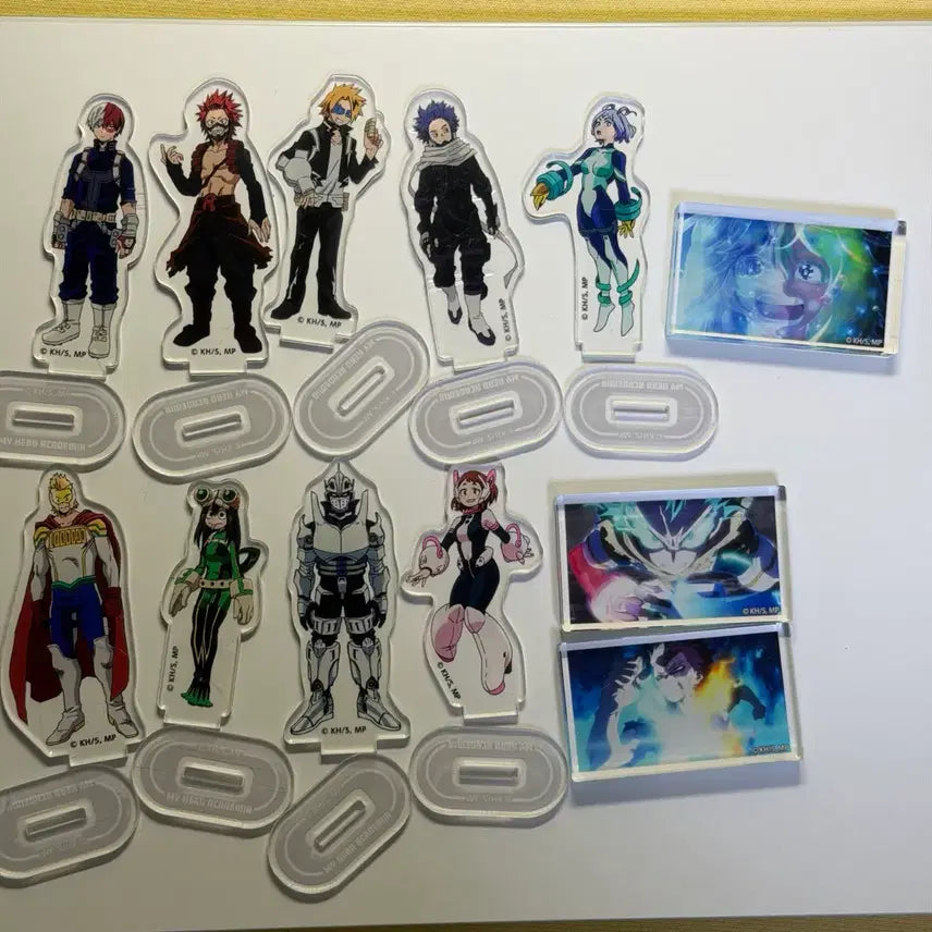 [BUNJANG] My Hero Academia Acrylic Stand &amp; Acrylic Block Bundle / 다이소 나히아 아크릴스탠드 아크릴블럭 일괄 히로아카