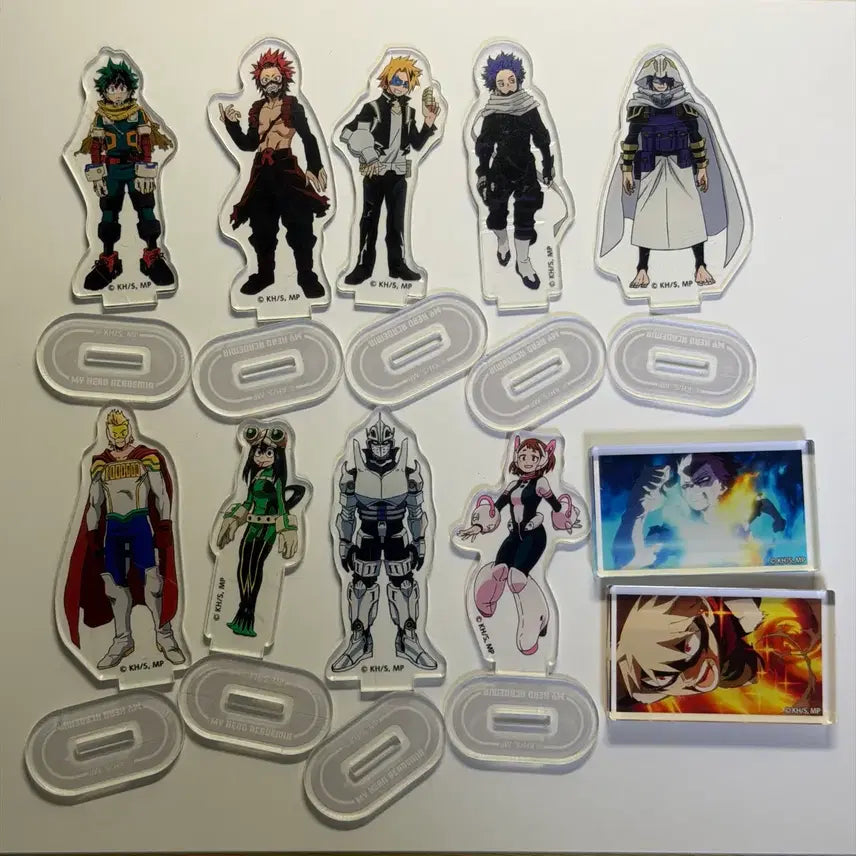 [BUNJANG] My Hero Academia Acrylic Stand &amp; Block Bundle / 다이소 나히아 아크릴스탠드 아크릴블럭 일괄 히로아카