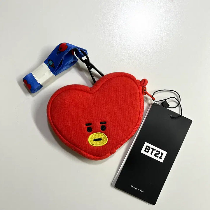 [BUNJANG] BT21 Tata Coin Pouch with Strap / (새상품) BT21 타타 동전지갑 파우치 스트랩 방탄