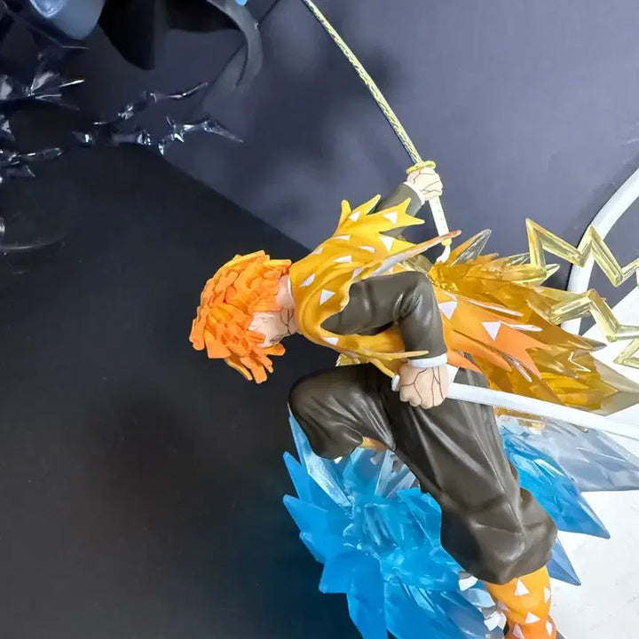 [BUNJANG] Demon Slayer Zenitsu &amp; Kaigaku Figures Bundle Set / 귀멸의 칼날 젠이츠 카이가쿠 피규어 일괄