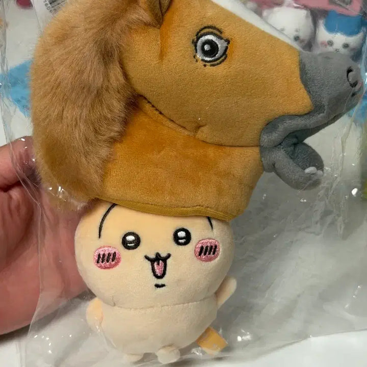[BUNJANG] Genuine Sealed Chiikawa Horse Usagi Plush / 정품 미개봉 치이카와 말 우사기 말사기