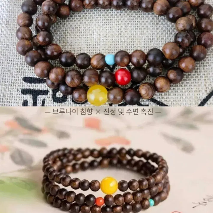[BUNJANG] Vietnamese Agarwood Bracelet 6.3mm / 베트남 문래 브루나이 침향 6. 3mm