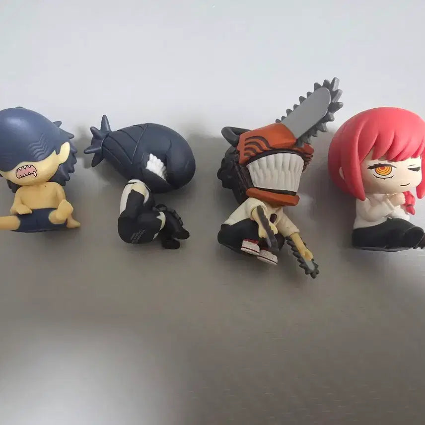 [BUNJANG] Chainsaw Man Shoulder Cushion Gacha Set Vol. 2 (4 types) / 체인소맨 어깨쿵 2탄 가챠 4종 일괄