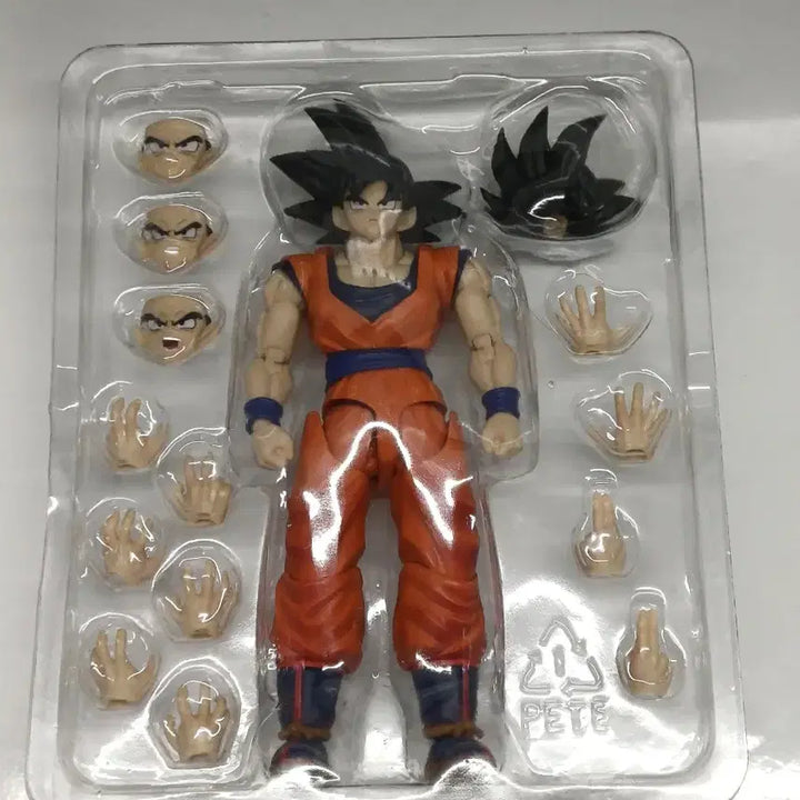 [BUNJANG] SHF Dragon Ball Goku Gentle Saiyan Version Figure / shf 드래곤볼 손오공 상냥한 사이어인 하자 파손품