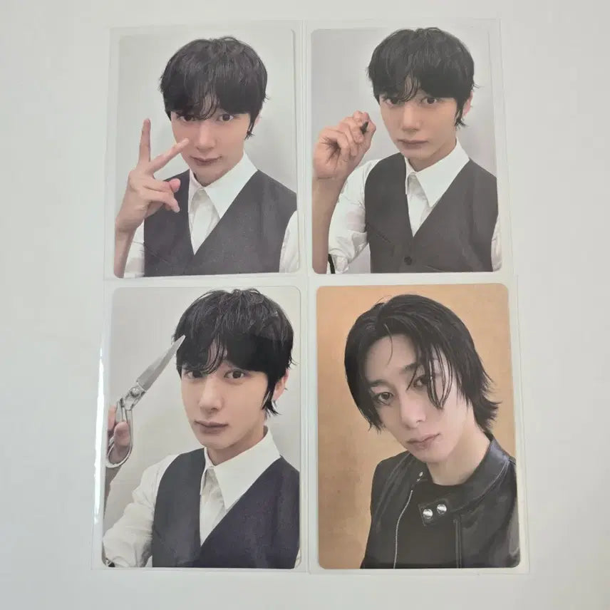 [BUNJANG] Monsta X Hyungwon Bundle Set Photocards (4 pcs) / 몬스타엑스 형원포카 4장 일괄