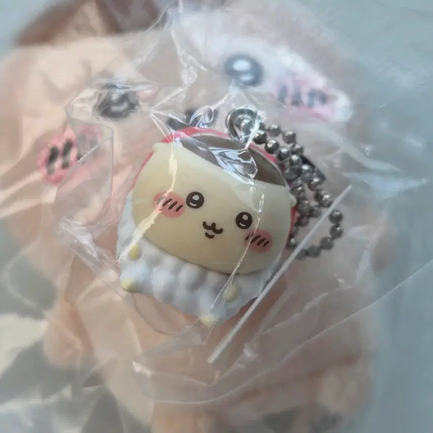 [BUNJANG] Chikawa Collaboration Figure Keyring (Kurimanju) / 쿠라스시 치이카와 콜라보 피규어 키링 (쿠리만쥬)