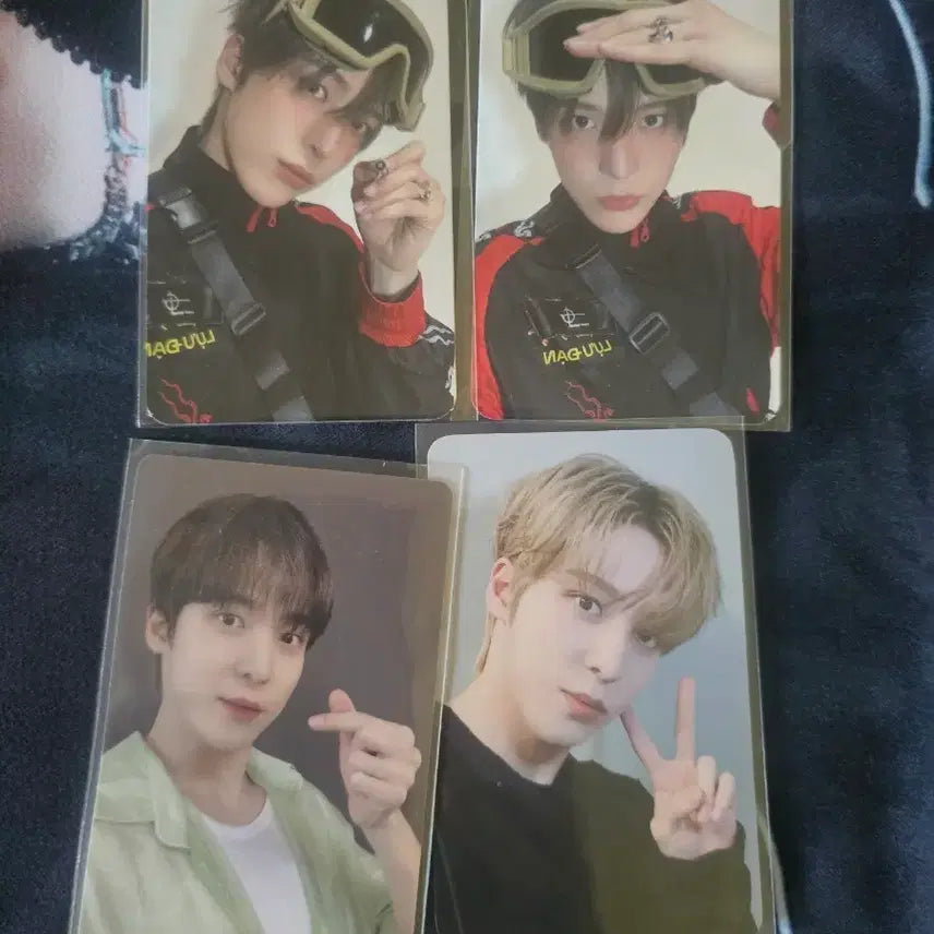 [BUNJANG] ATEEZ Yunho Photocard Bundle Set / 에이티즈 윤호 포토카드 4장 일괄 양도