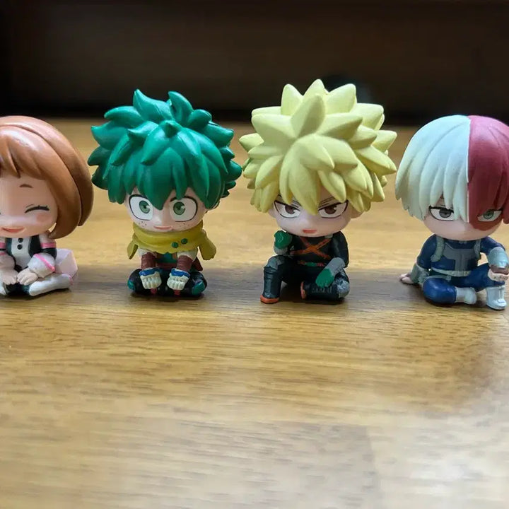[BUNJANG] My Hero Academia 4-Figure Set / [급처] 나의 히어로 아카데미아 피규어 4종 세트