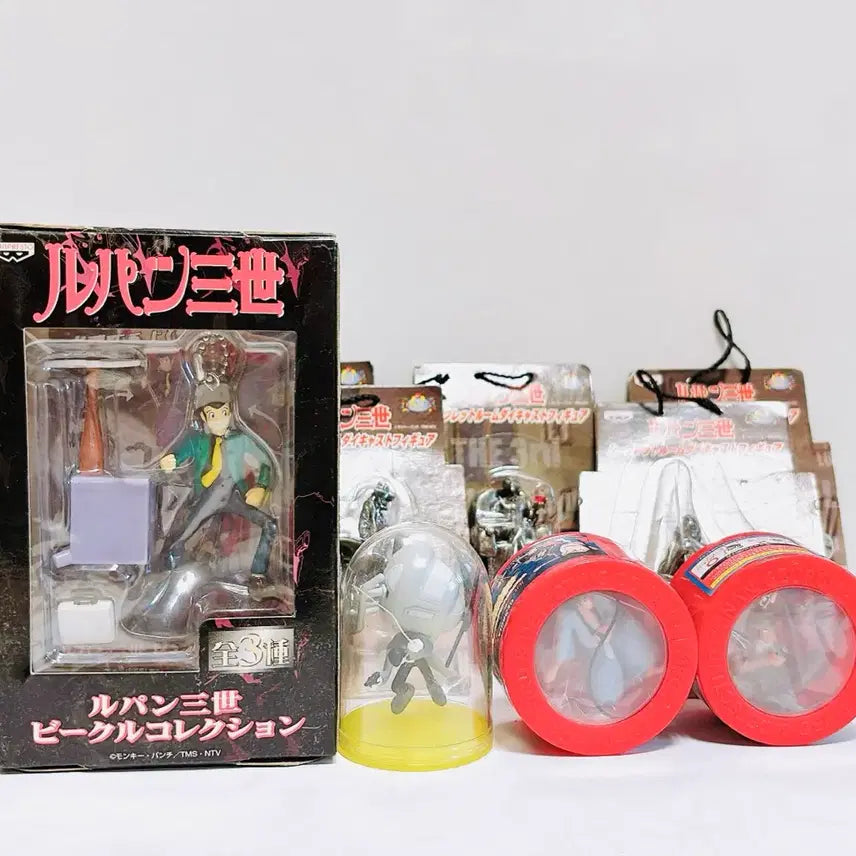 [BUNJANG] Lupin the Third 9-Figure Bundle Set (Unopened) / 루팡3세 9종 일괄 팝니다
