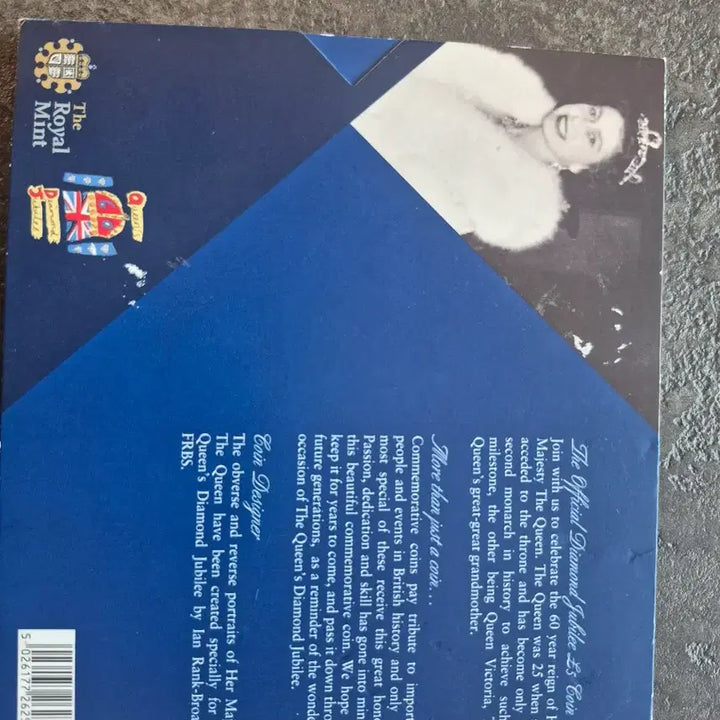 [BUNJANG] Queen Elizabeth II Diamond Jubilee Commemorative Coin / 영국 엘리자베스 2세 다이아몬드 주빌리 기념주화