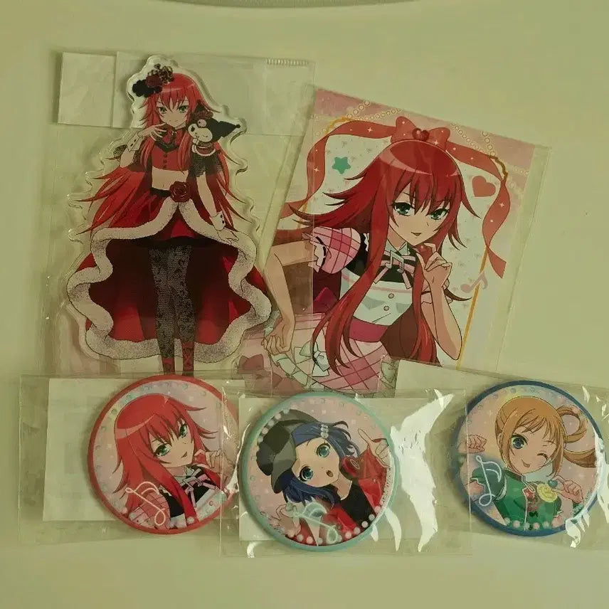 [BUNJANG] Pretty Rhythm Prism Stone Rara Akari Ruby Ren George Beru Rinne An Aram Sanrio Acrylic Stand Lottery Can Badge POB Postcard / 프리티리듬 프리즘스톤 레라 꿈라프 류빈 렌죠지 베루 린네 안 아람 산리오 아크릴 스탠드 쿠지 캔뱃지 특전 엽서