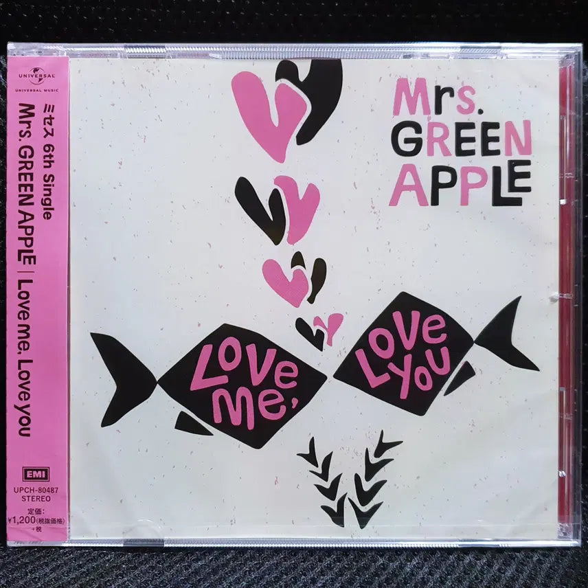 [BUNJANG] Mrs. GREEN APPLE Love me, Love you CD (Sealed) / 미세스 그린 애플 Mrs. GREEN APPLE Love me, Love you CD 미개봉 신품