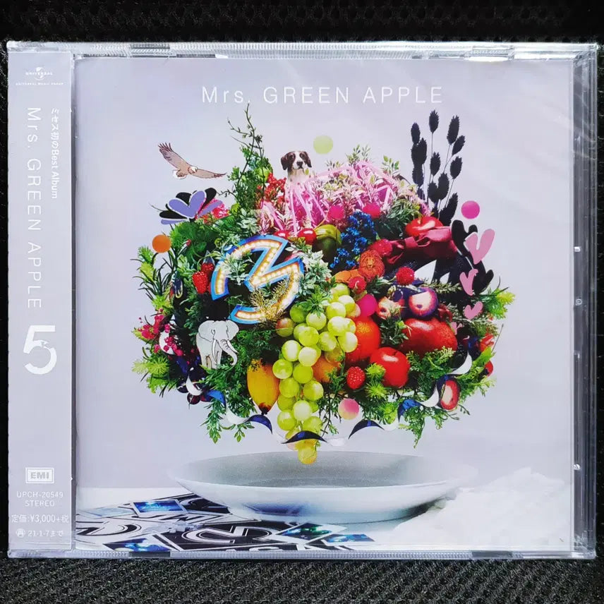 [BUNJANG] Mrs. Green Apple 5 CD Sealed New / 미세스 그린 애플 Mrs. GREEN APPLE 5 CD 미개봉 신품