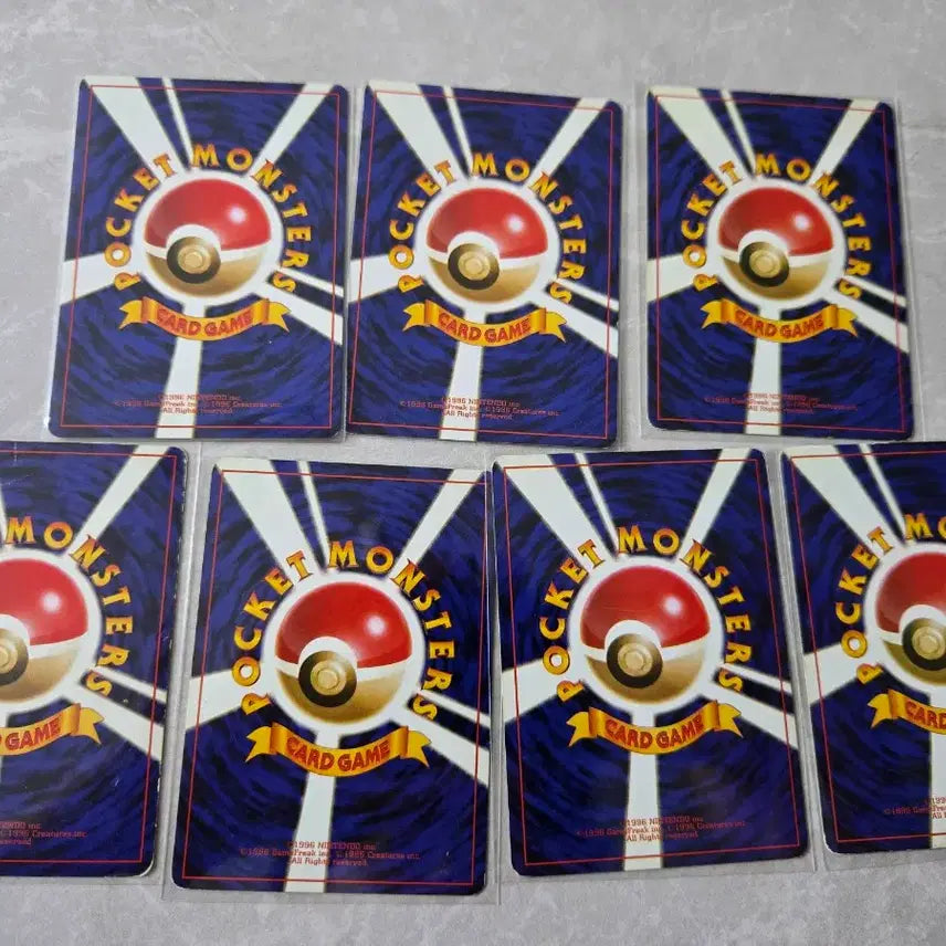 [BUNJANG] Pokemon Old Back Team Rocket Set / 포켓몬카드 올드백 로켓단세트