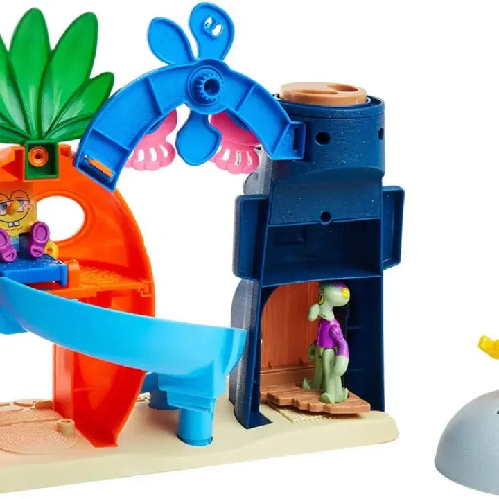 [BUNJANG] SpongeBob Pineapple House Figure Toy Set / 스폰지밥 파인애플 하우스 피규어 장난감 세트 레어