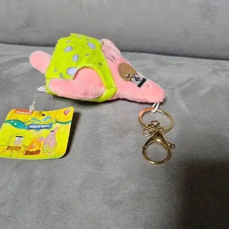 [BUNJANG] Genuine SpongeBob Primitive Era Version Patrick Star Keychain Doll / 정품 스폰지밥 스펀지밥 원시시대 버전 뚱이 키링 인형