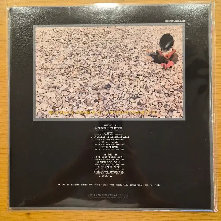 [BUNJANG] Jo Deuk Bae 2nd Album LP / 조덕배 2집 lp