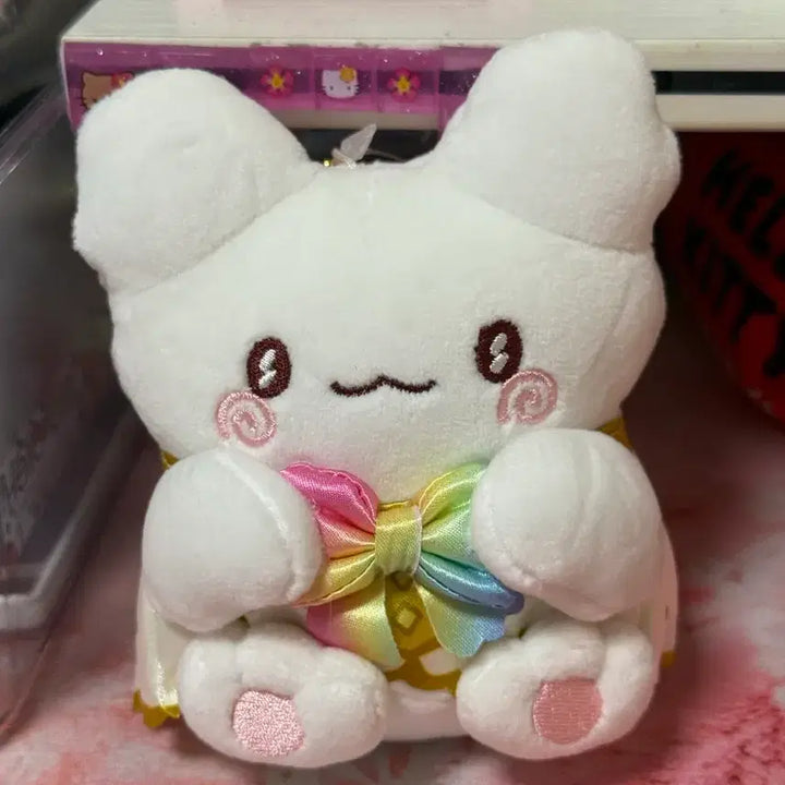 [BUNJANG] Sanrio Hanamaru Mascot Doll Keyring / (정품) 산리오 하나마루 마스코트 인형 키링