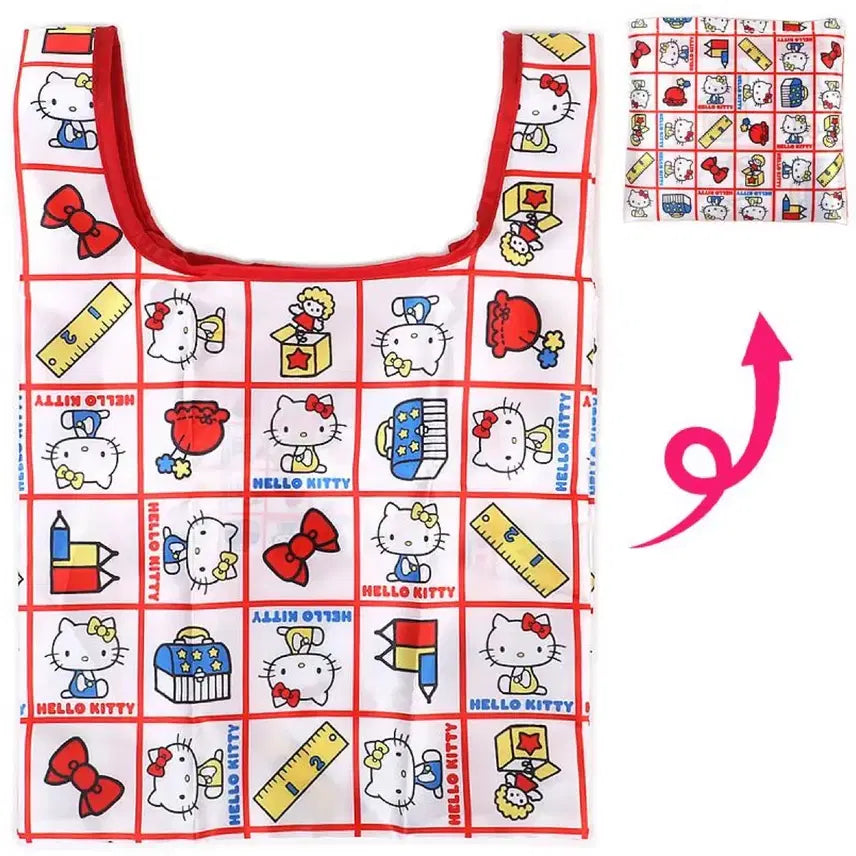 [BUNJANG] Sanrio Hello Kitty Retro Eco Bag / 산리오 헬로키티  장바구니 에코백