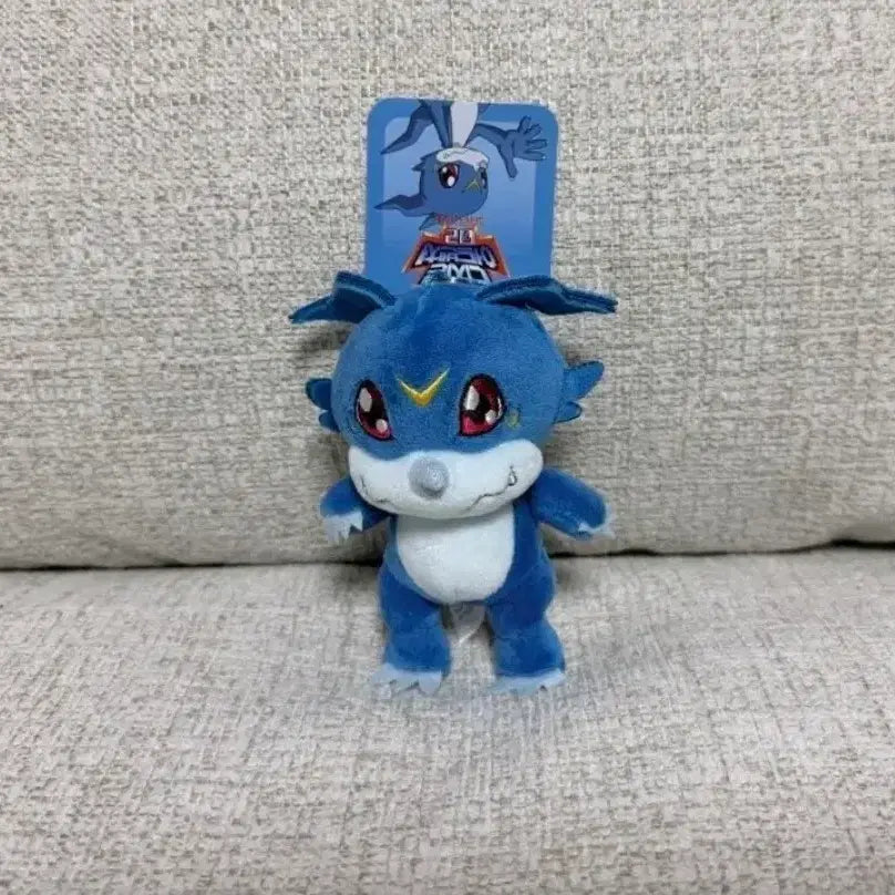 [BUNJANG] Digimon Tamers V-mon 8cm Keychain Plush / 정품 디지몬 테이머즈 브이몬 8cm 키링인형