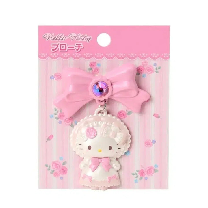 [BUNJANG] Sanrio Merchen Party Series Hello Kitty Brooch / 산리오 메르헨 파티 시리즈 헬로키티 브로치