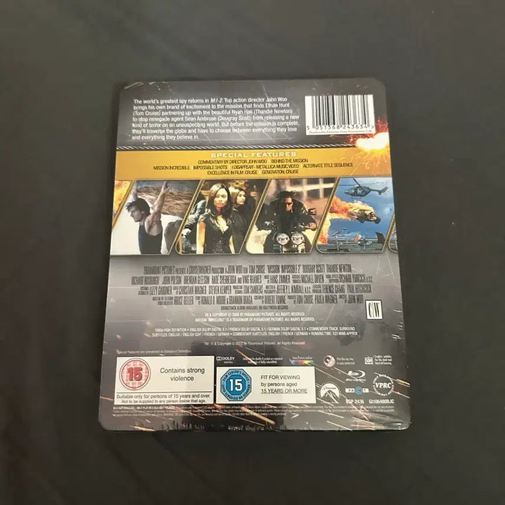 [BUNJANG] Mission: Impossible 2 Zavvi Steelbook Blu-ray / 미션 임파서블 2 Zavvi 스틸북