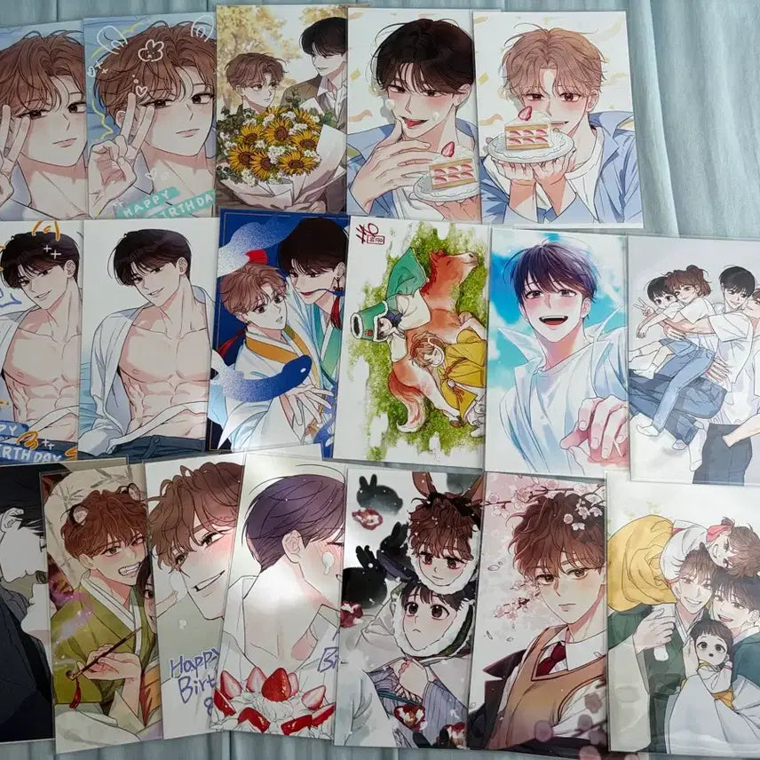 [BUNJANG] Altrauma Omega Complex 1st Edition Matte Illustration Postcard Bundle Set / 일괄 알트 오콤 알파트라우마 오메가콤플렉스 1차 bl 프린티 무광 일러스트 엽서