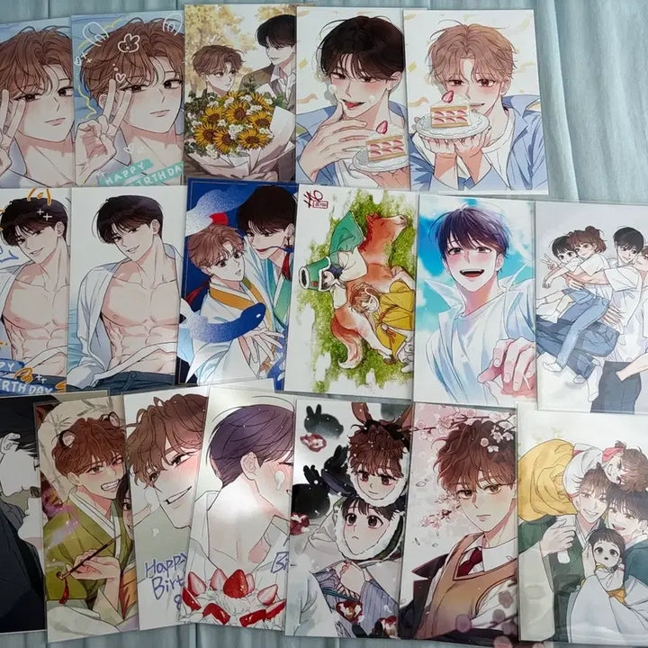 [BUNJANG] Altrauma Omega Complex 1st Edition Matte Illustration Postcard Bundle Set / 일괄 알트 오콤 알파트라우마 오메가콤플렉스 1차 bl 프린티 무광 일러스트 엽서