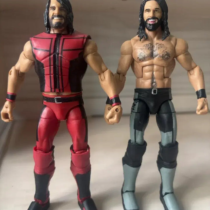 [BUNJANG] WWE Wrestling Figure Seth Rollins 2-Figure Set / WWE 레슬링 피규어 세스 롤린스 2개 세트