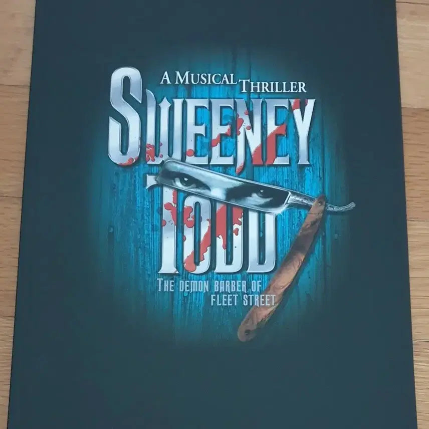 [BUNJANG] Sweeney Todd 2007 Premiere Musical Program Book / 뮤지컬 스위니 토드 2007년 초연 프로그램북 류정한 양준모 홍광호 한지상
