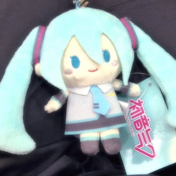 [BUNJANG] Miku Carabiner Plush Doll Keychain / 미쿠 카라비너 누이 봉제인형 키링