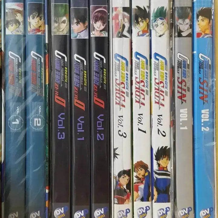 [BUNJANG] Cyber Formula DVD Box Set / 애니 사이버 포뮬러 DVD 박스 세트