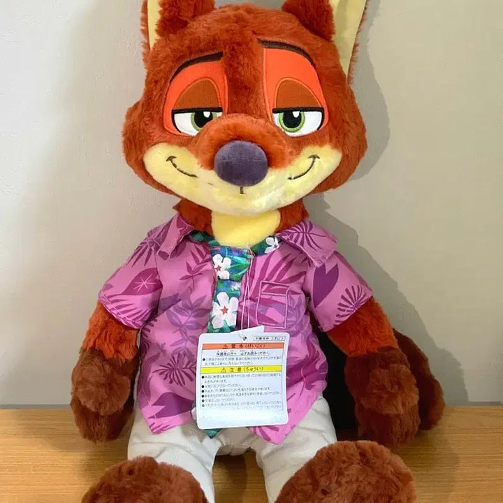 [BUNJANG] Disney Parks Zootopia Nick Wilde Plush / 디즈니랜드 디즈니씨 주토피아 닉 와일드 인형