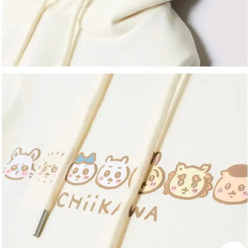 [BUNJANG] Spao Monjokwi Hood L Ivory / 새제품)스파오 먼작귀 후드 L 아이보리