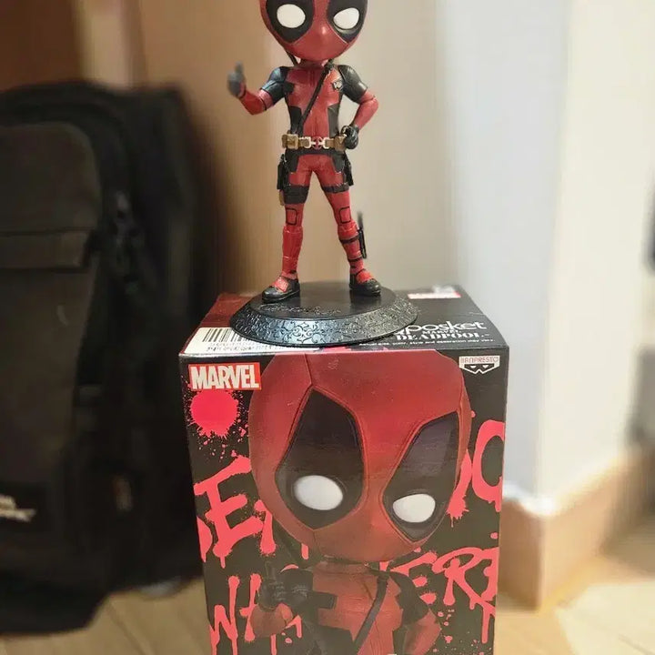 [BUNJANG] Marvel Q posket Deadpool Figure / 마블 Qposket 데드풀 피규어