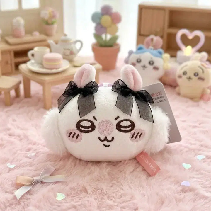 [BUNJANG] Mongmonga Face Plush Keychain / 모몽가 페이스 인형 키링