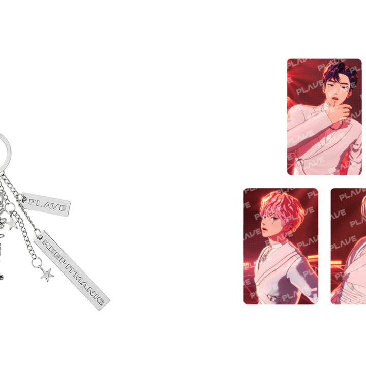 [BUNJANG] PLAVE 2026 Tour Chain Keyring Photocard Pack / 플레이브 2026 투어 체인 키링 포카팩
